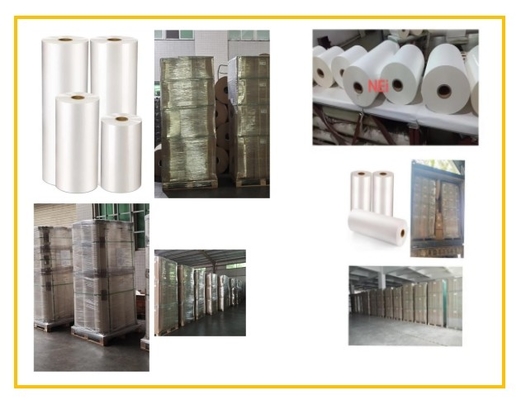 Procesamiento por extrusión múltiple de película de laminación transparente brillante