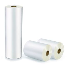Rollo auto-adhesivo transparente de la lamina de la película plástica de Bopp/la termal de Bopp