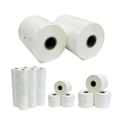 Película de laminación térmica BOPP de 2200 mm de ancho y 95-120 grados Celsius para un acabado protector transparente