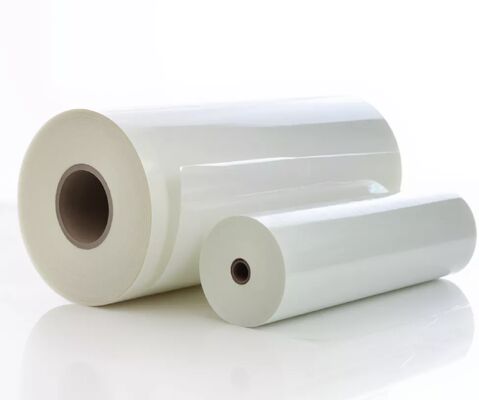 Película de laminación de brillo con espesor de 95-105 micras acabado helado lisa y textura de cuero para una mayor durabilidad