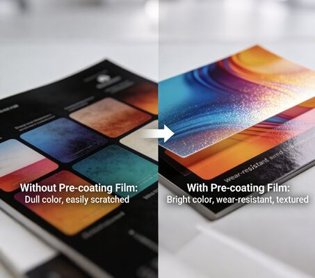 Rollo de película laminadora de resistencia a la tracción de 50 MPa con adhesivo EVA de Corea y certificación de grado alimenticio