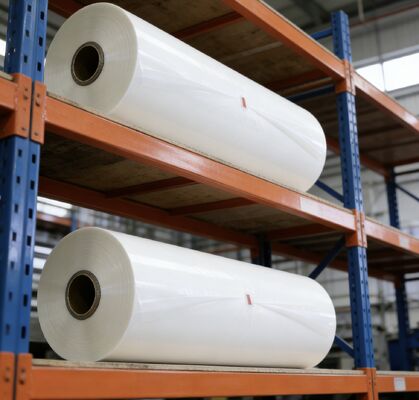 Película PET metalizada con tubo central de 1 pulgada para transferencia de calor y embalaje de alimentos adecuado para una apariencia visual clara