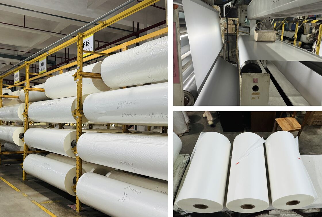 Película de laminación mate con superficie y juntas mate ≤ 2 durante 24 meses de protección de la vida útil