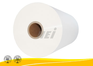 Película que lamina caliente brillante de encargo para los mapas, película transparente de la laminación