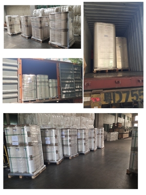 6 micrones EVA película de laminación brillante Bopp Película perlada Eco amigable