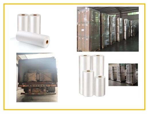 Película de laminación térmica Bopp de toque suave extrusión múltiple