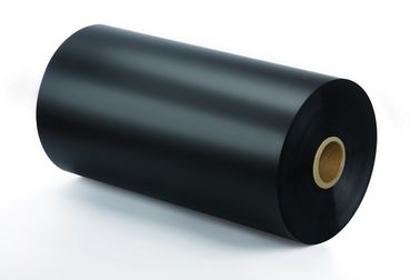 Película termal BOPP mate de Llamination de la suave al tacto negra transparente superior