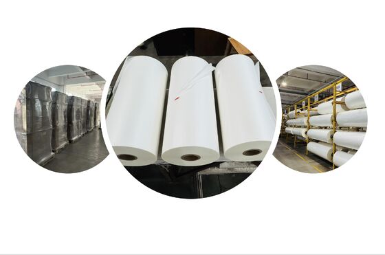 Película de laminado mate de extrusión múltiple con vida útil de 24 meses y longitud variable para embalaje y etiquetado