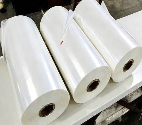Película de laminación caliente transparente a prueba de humedad de 4-30 micras para impresión y embalaje