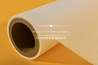 Película caliente termal cepillada pegamento fuerte de la laminación para los bolsos faciales de la máscara
