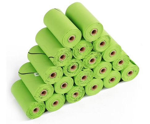 El OEM recicla bolsos biodegradables del estiércol vegetal del impulso 40L del perro