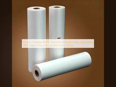 Película de laminación térmica BOPP brillante o mate Laminación con papel Acabado superficial de película brillante Brillante