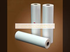 Película de laminación en frío Soft-Touch con sustrato BOPP y recubrimiento microtexturizado para mayor confort táctil