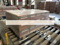 Película retráctil de polietileno de grado alimenticio con alta relación de contracción y baja temperatura de contracción para embalaje seguro