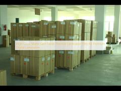 Película de laminación térmica con acabado satinado mate de alto brillo para laminación digital de alta calidad