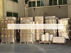 Acabado superficial brillante Película de laminación brillante Espesor de 17 a 50 micras Adecuado para etiquetas y embalaje Recubrimiento superficial