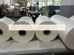 Película de laminación brillante compatible con impresiones láser, acabado mate que ofrece claridad y resistencia superiores para documentos impresos