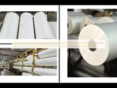 Película de laminación para libros de dureza suave, acabado brillante, diseñada para proteger documentos importantes manteniendo una apariencia profesional brillante.